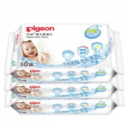 pigeon 贝亲 婴儿湿巾 80片 3包装 *14件