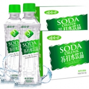 临期好价，娃哈哈 无气薄荷柠檬味 苏打水 350x12瓶 15.9元