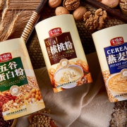 金惟他 中老年核桃蛋白粉麦片 礼盒装 250gx3罐