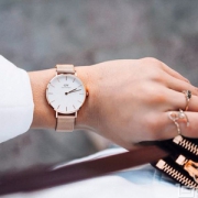 限PRIME会员，Daniel Wellington 丹尼尔惠灵顿 DW00100163 女士时装手表