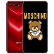 荣耀V20手机全网通MOSCHINO联名版 麒麟980芯片 魅眼全视屏4800万深感相机 8GB+256GB幻影红 移动联通电信4G 3799元