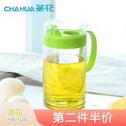 茶花 厨房玻璃防漏油壶 450ml *2件