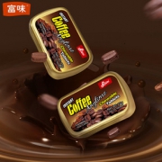 富味咖啡糖香浓醇香咖啡可嚼即食咖啡糖果15g8盒包邮