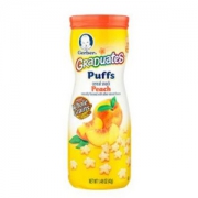 美国进口 Gerber 嘉宝 桃子味谷物泡芙 42g