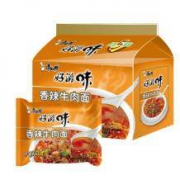 康师傅 方便面（KSF）  香辣牛肉 泡面 五连包*2件