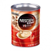 Nestlé 雀巢 1+2原味 速溶咖啡 1.2kg 罐装 *2件 113.22元包邮（双重优惠）