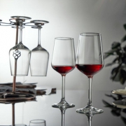 创意葡萄酒杯家用水晶杯高脚杯玻璃杯2个红酒杯套装醒酒器分酒器