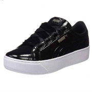 PUMA 彪马 女 帆布鞋 VIKKY PLATFORM RIBBON