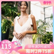 贴心 睡衣女士春夏莫代尔棉薄款睡裙连衣裙