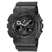 2件！CASIO 卡西欧 G-SHOCK系列 GA-100-1A1DR 双显 男士腕表