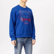 Kenzo 男士纯棉休闲刺绣虎头卫衣