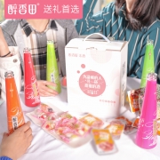 醉香田缤果米酒水果酒自酿低度甜酒六种口味268ml*6瓶女士网红酒 18元