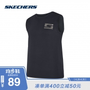 SKECHERS 斯凯奇 SMPS219M006 男子无袖T恤 69元包邮