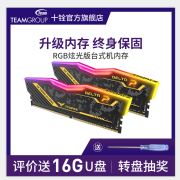 ￥239包邮 历史低价：Team 十铨 TUF系列 火神迷彩 DDR4 2666 8GB 内存条