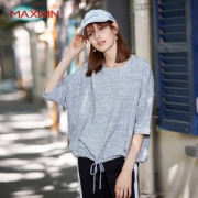 优衣库制造商，Maxwin 马威 女式圆领中袖上衣 3色