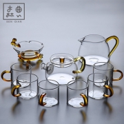 森典 SD-Fengp01 风畔 玻璃茶具套装 9头89元包邮（需用券）