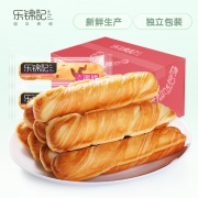 乐锦记 早餐奶香撕棒面包750g 券后￥26.8