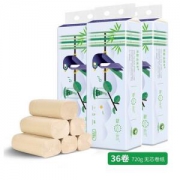 山丘 本色环保竹纸 4层60g36卷