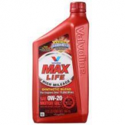 胜牌(Valvoline) 半合成机油 星冠 MAX LIFE 0W-20 SN 1Qt 946ml/桶