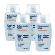 ISDIN 怡思丁 沁融水感防晒乳液 SPF50+ 50ml 4件装 69欧元约￥520