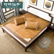 竹林仙子 碳化双面可折叠竹凉席 券后￥15
