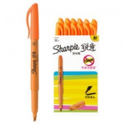 Sharpie 锐意 彩色手账荧光笔 12支/盒 橙色 *3件