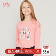 21点开始:MAXWIN 马威  173343304 女童 长袖儿童T恤