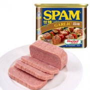 京东PLUS会员：SPAM 世棒 午餐肉蒜味 340g*6件 144.8元包邮（双重优惠，合24.13元/件）