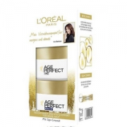 降价！L'Oreal Paris 巴黎欧莱雅 金致臻颜抗衰老套装（日霜50ml+晚霜50ml）Prime会员凑单免费直邮含税