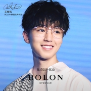 BOLON暴龙金属复古近视光学眼镜女圆形全框镜架王俊凯同款BJ7009  券后468元