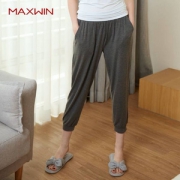 优衣库制造商，Maxwin 马威 女士纯色家居睡裤
