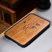 澜扬 简约茶盘 方形 20cm  7.9元包邮（需用券）