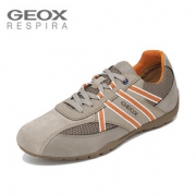 GEOX/健乐士运动休闲鞋男鞋舒适透气网面拼接时尚撞色防滑U743FB