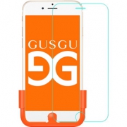 古尚古 苹果7钢化膜iphone8plus手机7plus全屏全覆盖8贴膜适用7p抗蓝光3D全包边mo