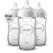 AVENT 新安怡 自然系列 玻璃奶瓶 240ml*3 159元包税包邮