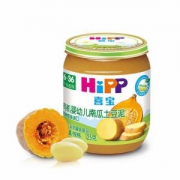 HiPP 喜宝 婴幼儿有机果泥 125g 南瓜土豆味 *6件