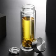 【卿云】双层防烫便携泡茶随手杯