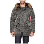 中亚Prime会员、限尺码： ALPHA INDUSTRIES 阿尔法工业 MJN31210C1 男士中长款夹克 691.52元+62.93元含税包邮约754元
