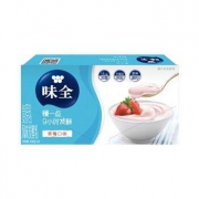 味全 慢一点 优酪乳 草莓味酸奶 100g* 8杯 *10件