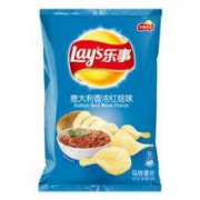 限地区： Lay's 乐事 意大利香浓红烩味 薯片 75g