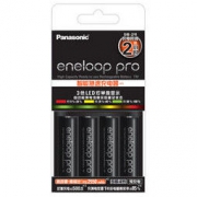 京东PLUS会员：eneloop 爱乐普 充电电池5号五号4节 KJ55HCC40C 含55快速充电器 黑色 169元包邮（满减）