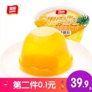 果肉15%，雅客 果肉果冻200g*5个*2件