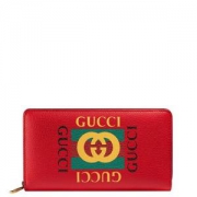 GUCCI 古驰 标识印花系列 男女通用手拿钱包