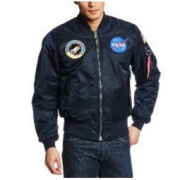中亚Prime会员：ALPHA INDUSTRIES NASA MA-1 男士飞行员夹克 628.14+101.48元含税直邮约730元