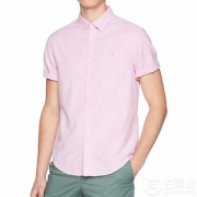 限S码，Original Penguin 企鹅牌 男士纯棉短袖衬衫 Prime会员凑单免费直邮含税