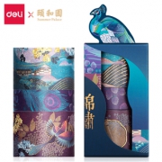 deli 得力 HZ044 颐和园系列 锦绣前程 和纸胶带 30/15/32mm*5米15.9元包邮（需用券）