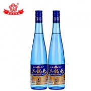 京都 43度 北京二锅头 清香型白酒500mlx2瓶
