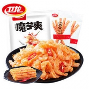 卫龙 魔芋爽 180g +大面筋 68g*2袋 14.9元包邮（需用券）