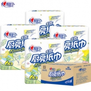 心相印厨房用纸吸油纸8卷整箱