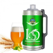 精酿原浆，亮动 小麦白啤酒2L桶装*2*2 ￥115.5包邮